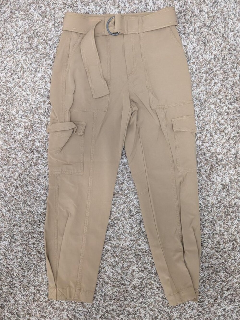 Banana Republic Slim Refined Stretch Cargo Pant in Tan